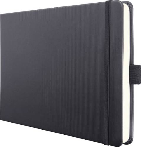 Sigel CO201 Notizbuch Conceptum Hardcover DIN A5 quer blanko Schwarz 66 Blatt Mikroperforation