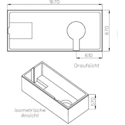 Neuesbad Wannenträger für Kaldewei Vaio Set/Star Nr.944/945 170x70 SW11217