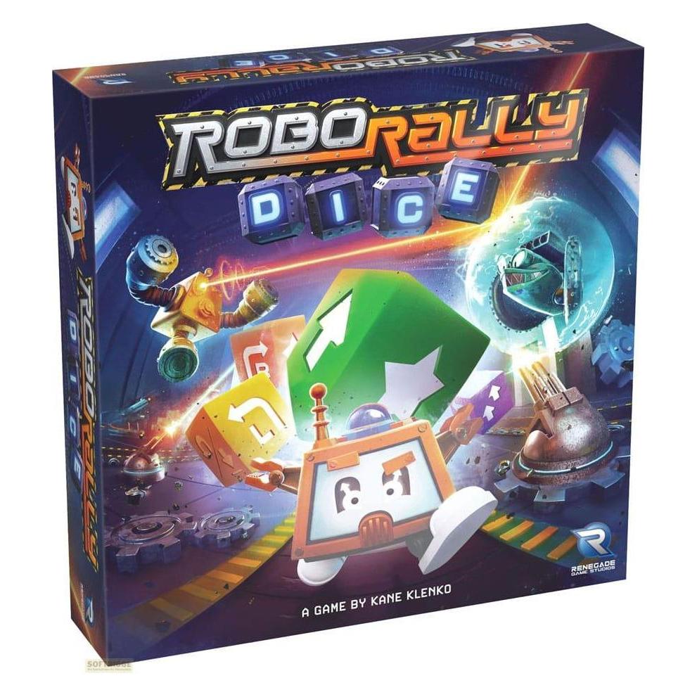 Renegade Robo Rally Würfelspiel Robo Rally Dice *Englische Version* (Englisch, 2 - 4 Spieler) (RGS02864)