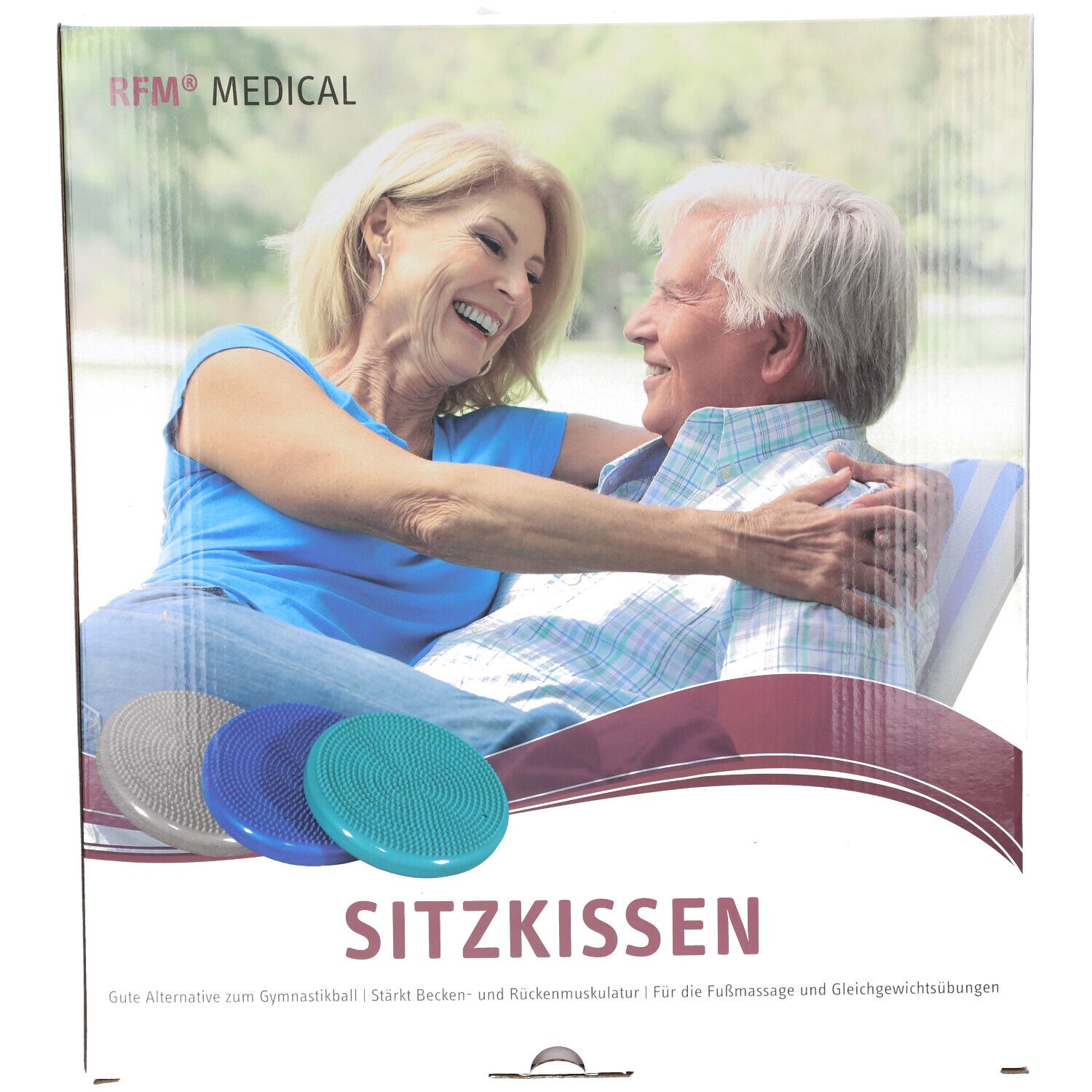 Sitzkissen RFM blau 1 St Kissen
