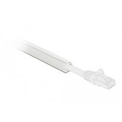 Delock Mini self-closing - Kabelkanal - 1 m - weiß 20718