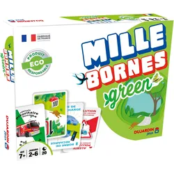 Dujardin Mille Bornes Grün (Französisch, 2 - 6 Spieler)