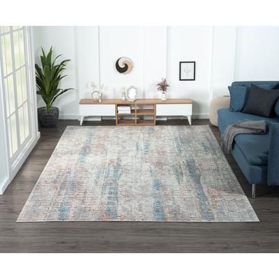 Teppich "My Roots", orange (beige, grau, terrakotta), B:200cm H:8mm L:290cm, Polyester, MYFLAIR MÖBEL & ACCESSOIRES, Teppiche, Teppich, Kurzflor, modernes Design, besonders weich, auch in rund erhältlich