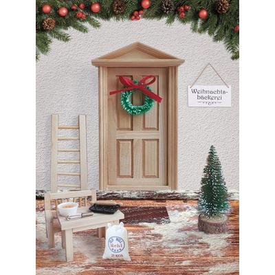 Wichteltüre 'Weihnachtsbäckerei'