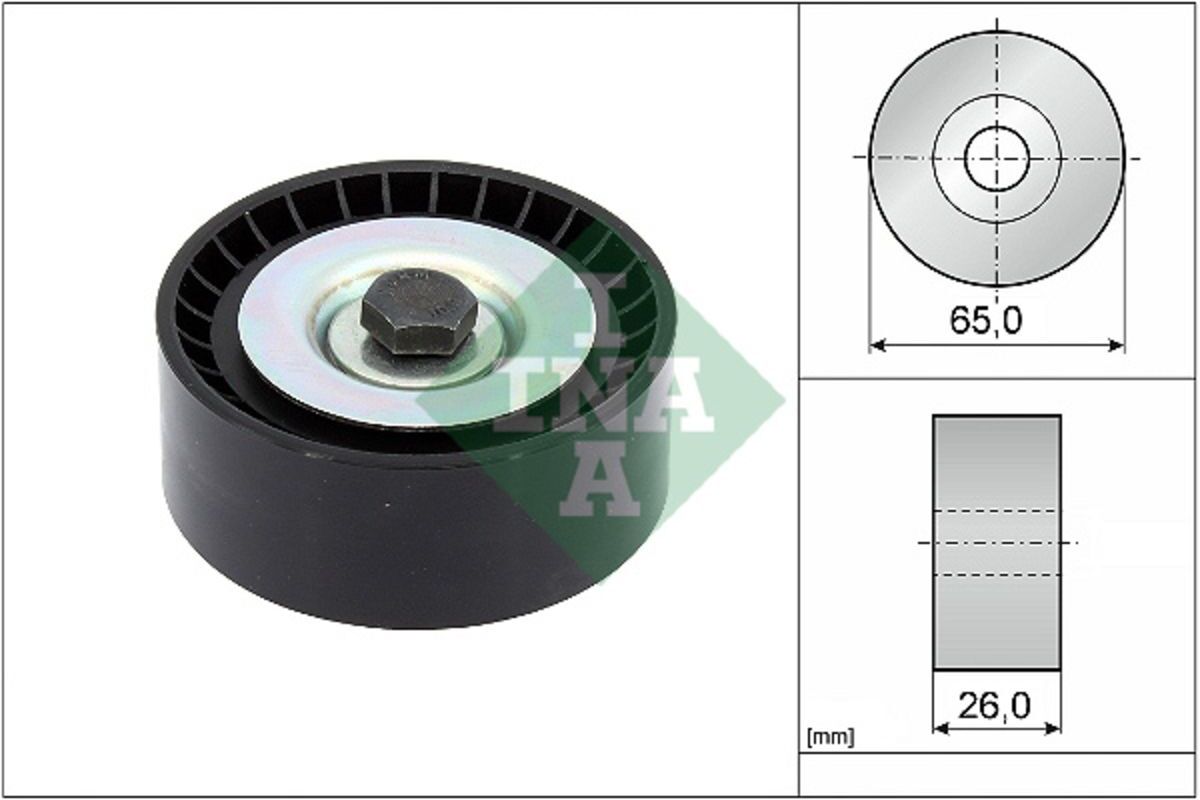 Schaeffler Ina Puleggia di rinvio/guida, cinghia trapezoidale INA 532 0916 10