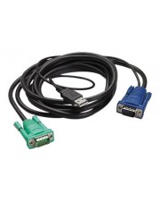 APC Tastatur- / Video- / Maus- KVM- Kabel USB HD-15 VGA M zu M 1.83 m für P/N: AP5201 AP5202 AP5808 AP5816 KVM1116R (AP5821)