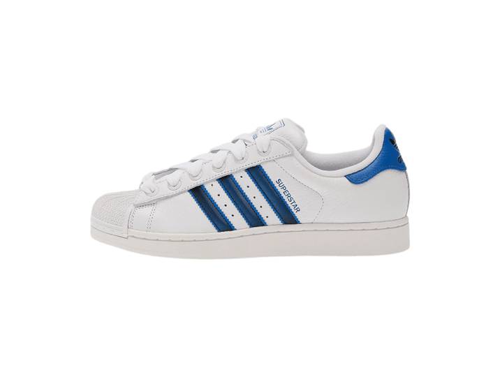 ADIDAS Superstar II Blanc/Bleu