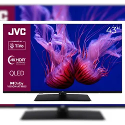 JVC LT-43VUQ3455 QLED Fernseher 43 Zoll Smart TV TiVo 4K UHD, HDR Dolby Vision, 6 Monate HD+ (2026)
