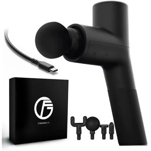 Extralink Massagepistole Gymgun Fit 2.0 Lite, 4 Aufsätze & 6 Intensitätsstufen