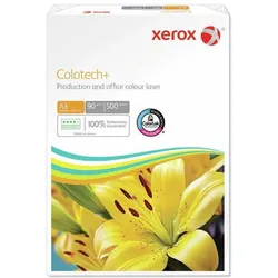 Xerox, Kopierpapier, Laserpapier Colotech+ DIN A3 90 g/qm 500 Blatt (A3, 500 Blätter, 90 g/m2)