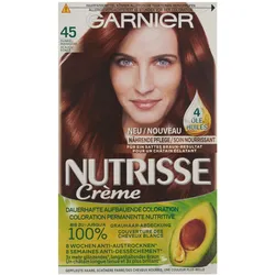 2x Garnier, Haarfarbe, Nutrisse Classic (45 Dunkel-Mahagoni)