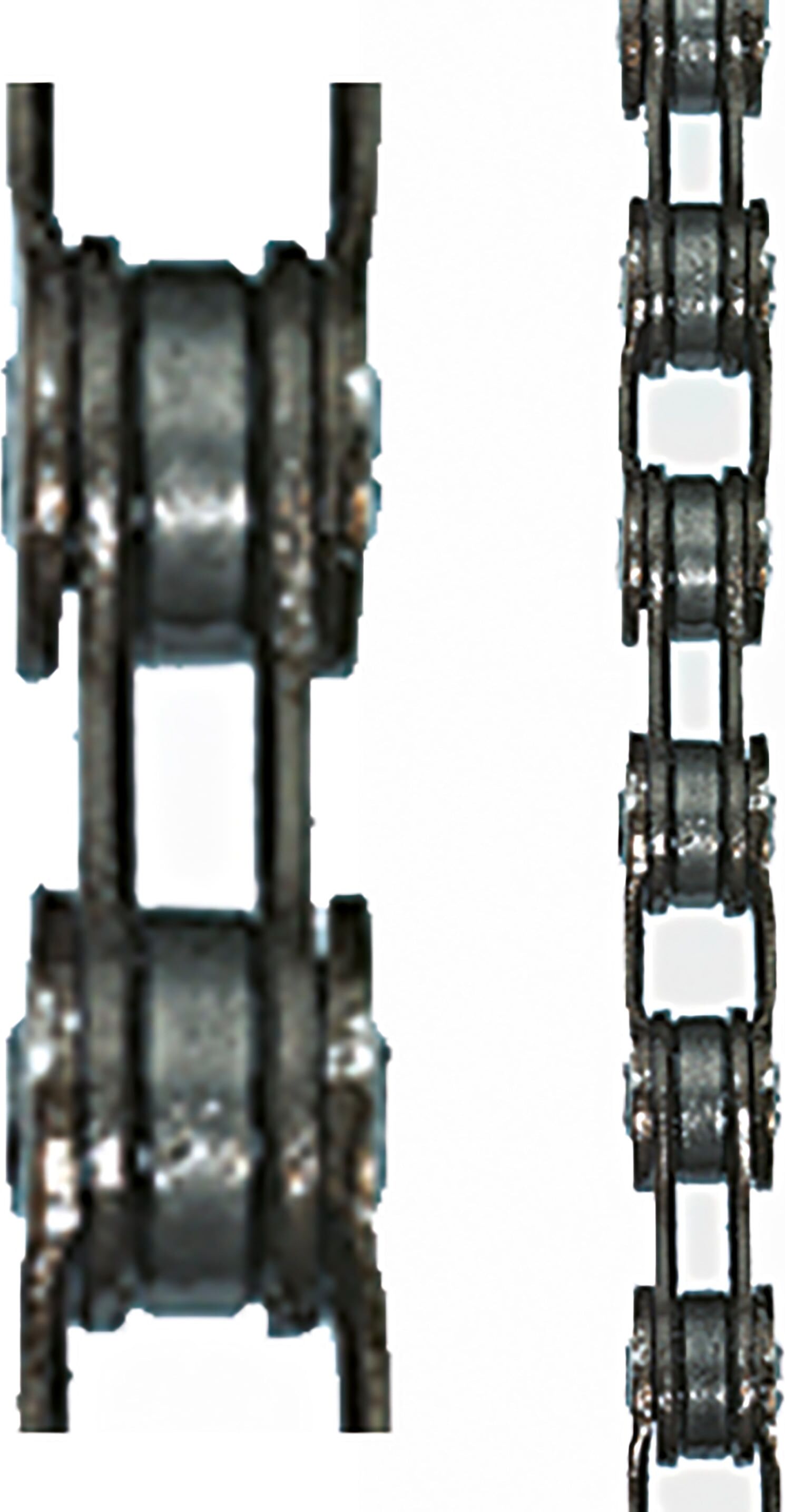 Fahrradkette SHIMANO "HG 40", bunt (grau, silberfarben), Fahrradketten, 22,5cm, Edelstahl, L:22,5cm