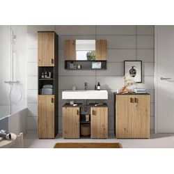 Badezimmer MONE 4-teilig Eiche Artisan