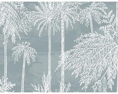 Lillian August Palm Grove Embossed Vinyl Unpasted Wallpaper