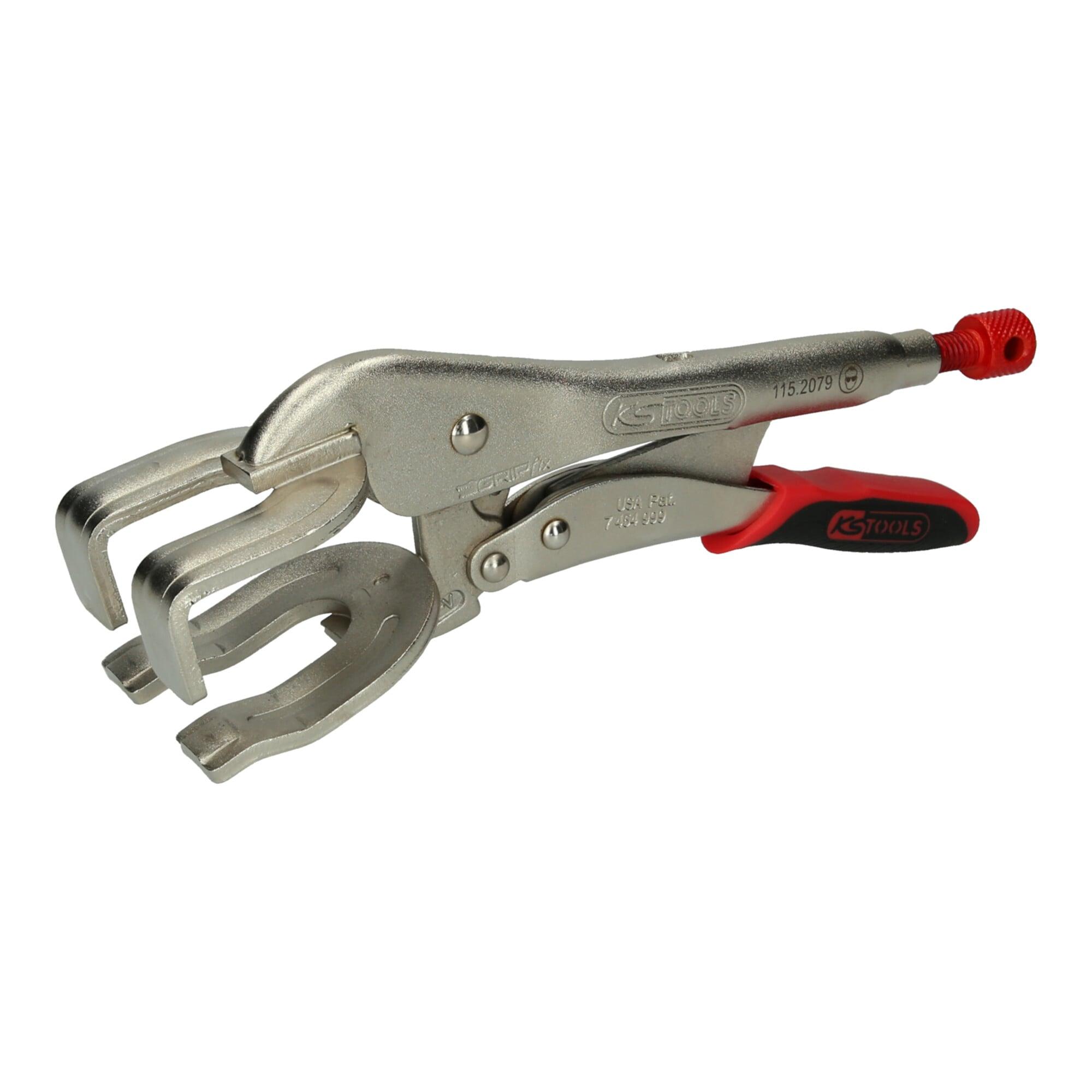 KS Tools Schweiß-Gripzange mit Easy-Release, 65mm, L=260mm (115.2079)