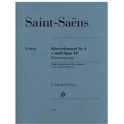 Saint-Saëns, Camille - Klavierkonzert Nr. 4 c-moll op. 44, Fachbücher von Peter Jost, Camille Saint-Saens