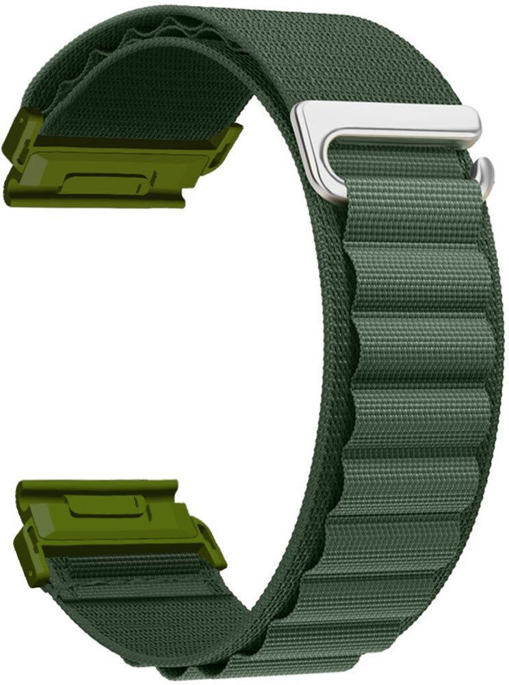 EIDERWOOD Universal Garmin Rem 26mm QuickFit - Nylon - Grøn