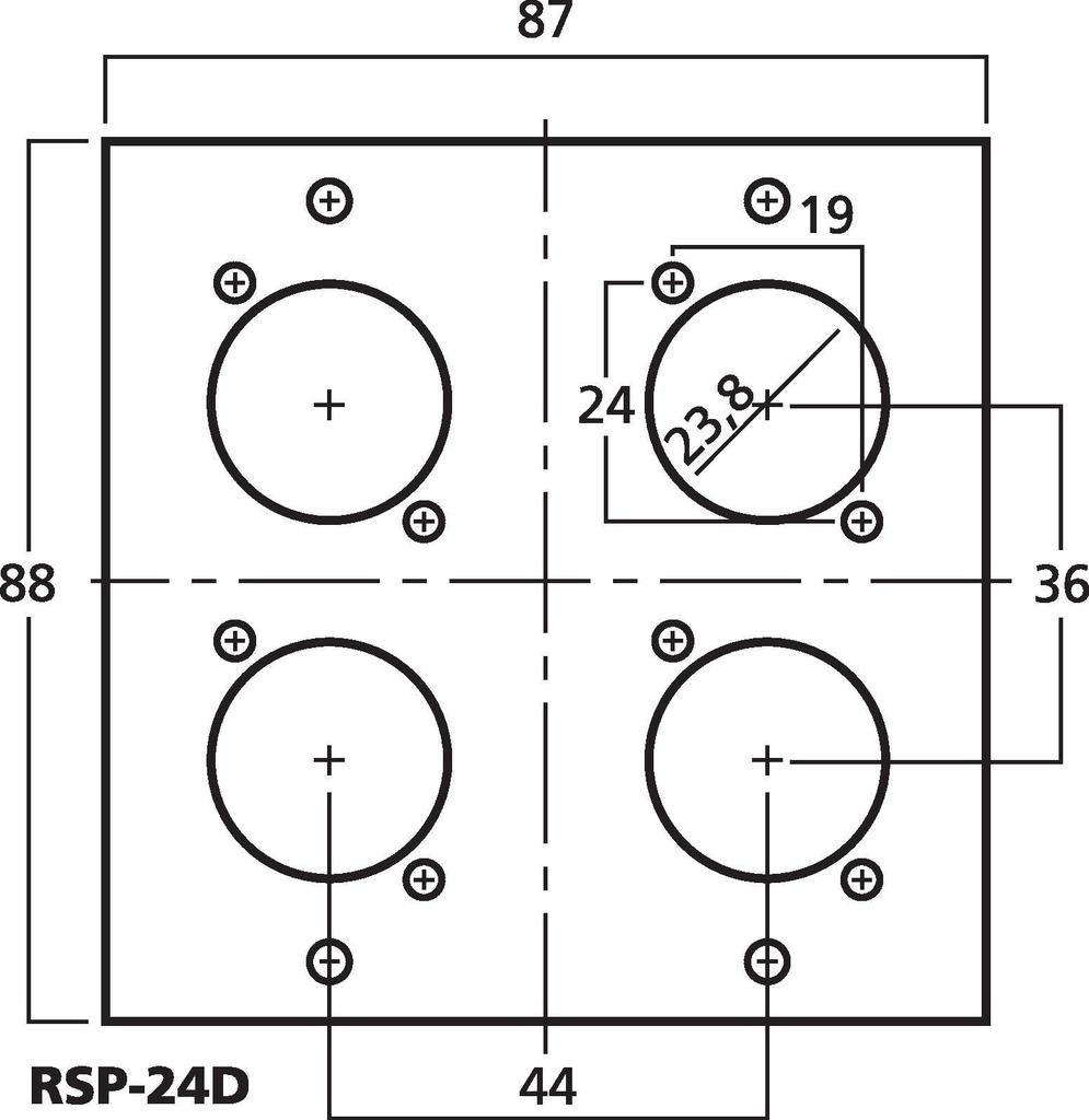 MONACOR RSP-24D