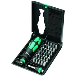 Wera, Bits, Rinkinys Kraftform Kompakt 70 Universal 32 Elemente + Griff (05057110001) (Innensechskant)