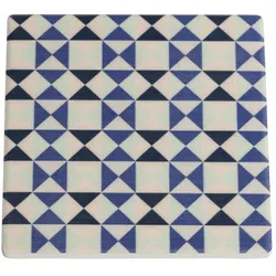 Maxwell & Williams Medina Keramikuntersetzer Saidia, Keramikablage, Ablage, Keramik / Kork, Mehrfarbig, 9.5 cm, DU0016
