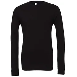 Bella+Canvas Unisex Langarm-T-Shirt T-Shirt 3501 black S