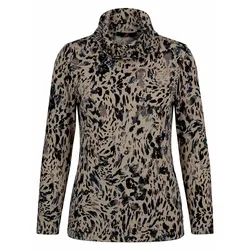 Rollkragen-Shirt Emilia Lay beige, 50