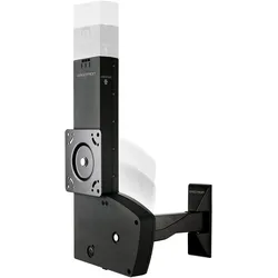 Ergotron GLIDE LD WITH ARM LD-X min42IN (Wand, 42", 13.60 kg), Monitor Halterung, Schwarz