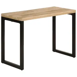 vidaXL Esstisch 110x50x76 cm Massivholz Mango