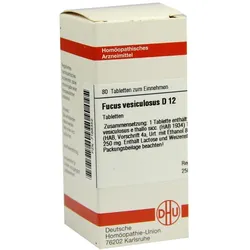 Fucus Vesiculosus D 12 Tabletten 80 St