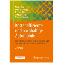 Kosteneffiziente und nachhaltige Automobile, Fachbücher von Thomas Bütler, Christian Bach, Christian Weindl, Martin Zapf, Hermann Pengg