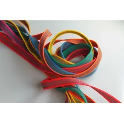 PP Anti-Rutsch | Meterware | 20 mm breit | Farbauswahl | Training | beidseitige schwarze Gummierung | Hundesport und Pferdesport