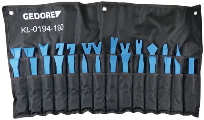 Gedore Jeu de cales en plastique 27 pièces (3457087)