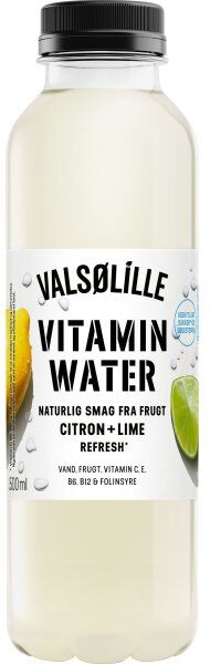 Valsølille Vitamin Water Lemon/lime 0,5 L