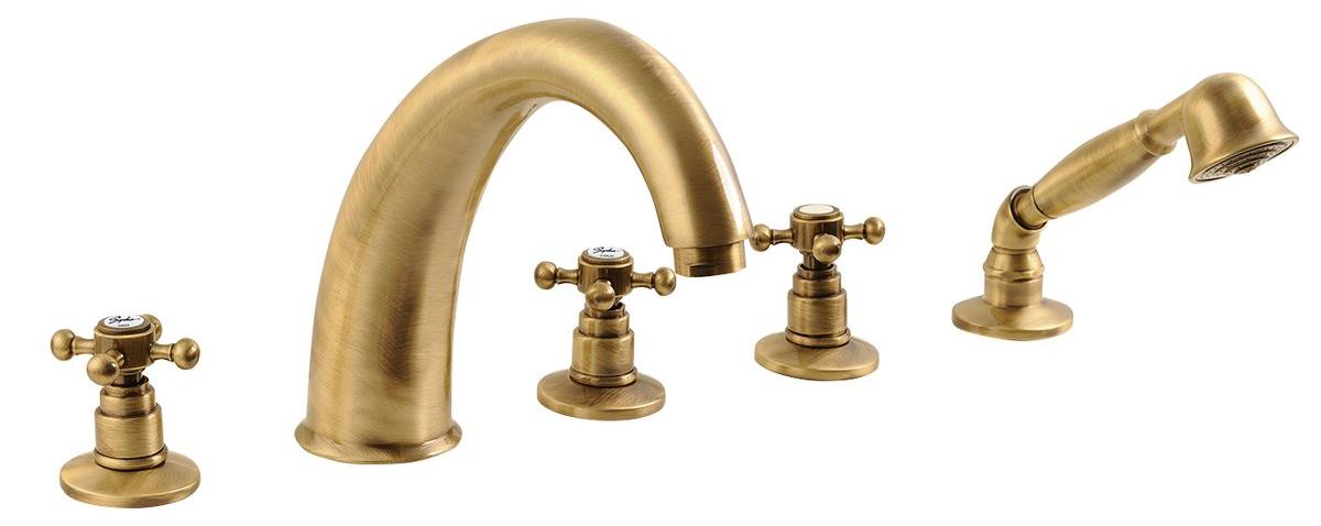 ANTEA 5-Loch -Wannenarmatur, bronze