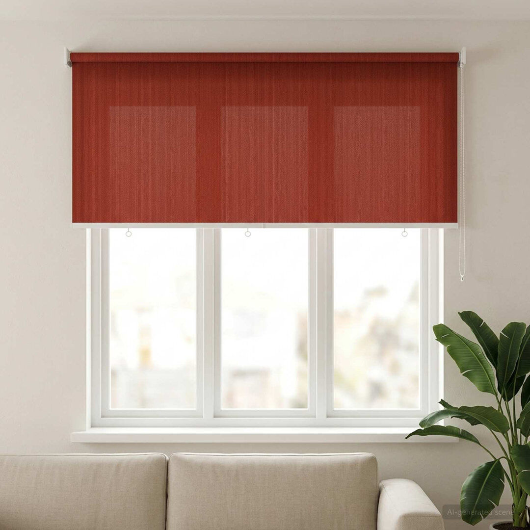 Rebrilliant Roller shade Terracotta 165cm W X 140cm L