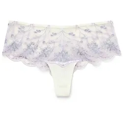 Tchibo - Panty mit Stickerei - Damen - Gr. XL - creme