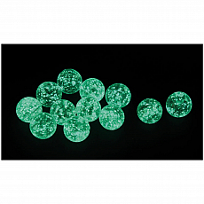 Bartl Glasmurmeln - nachleuchtend - 25mm - 12er Set 293952
