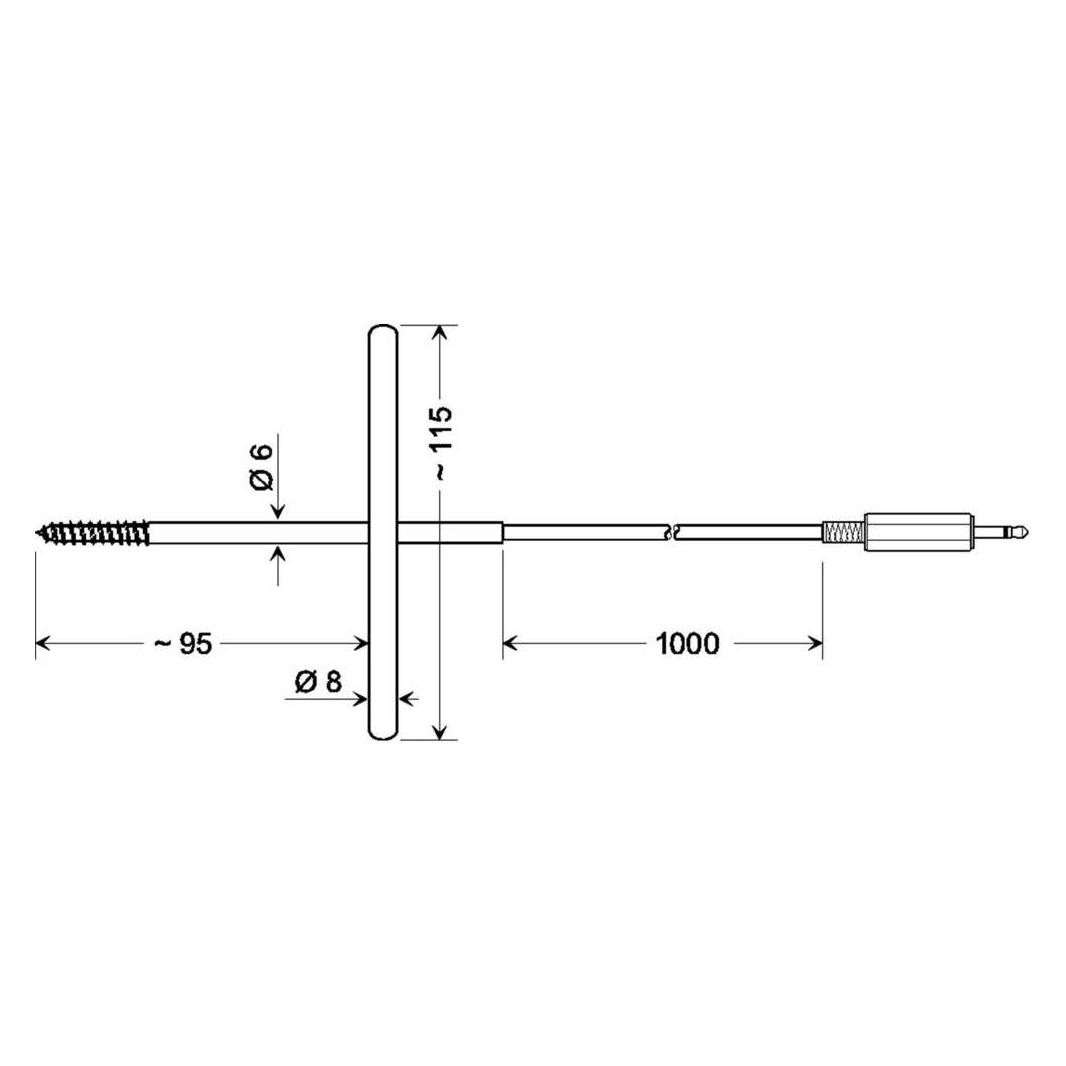 Greisinger Gefriergutfühler GGF 175 -70 b (603451)