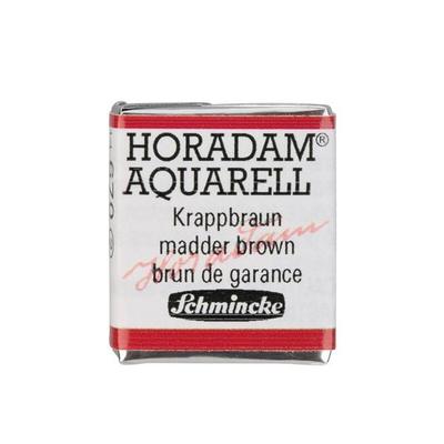 Schmincke Horadam Aquarell 1/2 Näpfchen, Krappbraun