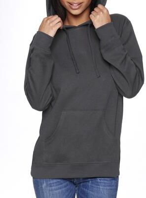 Next Level 9301 Laguna Hoodie Sweatshirt in Heavy Metal/Heavy Metal size 2XL   60/40 Cotton/Polyester NL9301