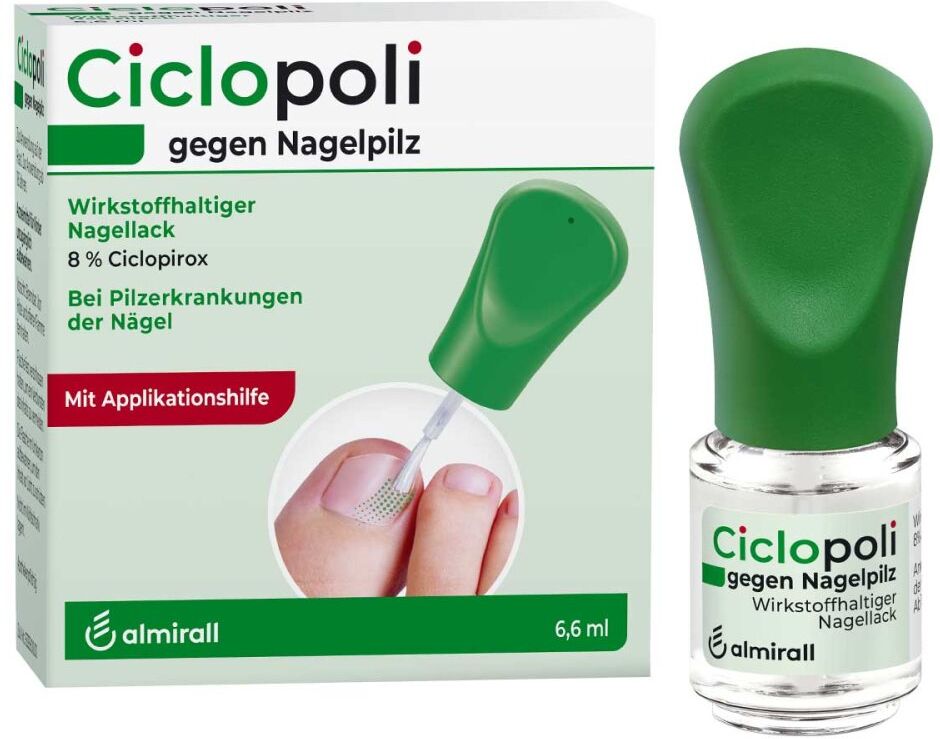 Ciclopoli gegen Nagelpilz mit Applikationshilfe 6.6ml