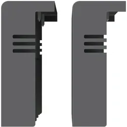 ABB LTCXT54pTERMINALCOVERSLOW2pcs Anschlussabdeckungen, flach, nur für rückseitigen Anschluss, 4polig Zubehör für XT5 1SDA105019R1