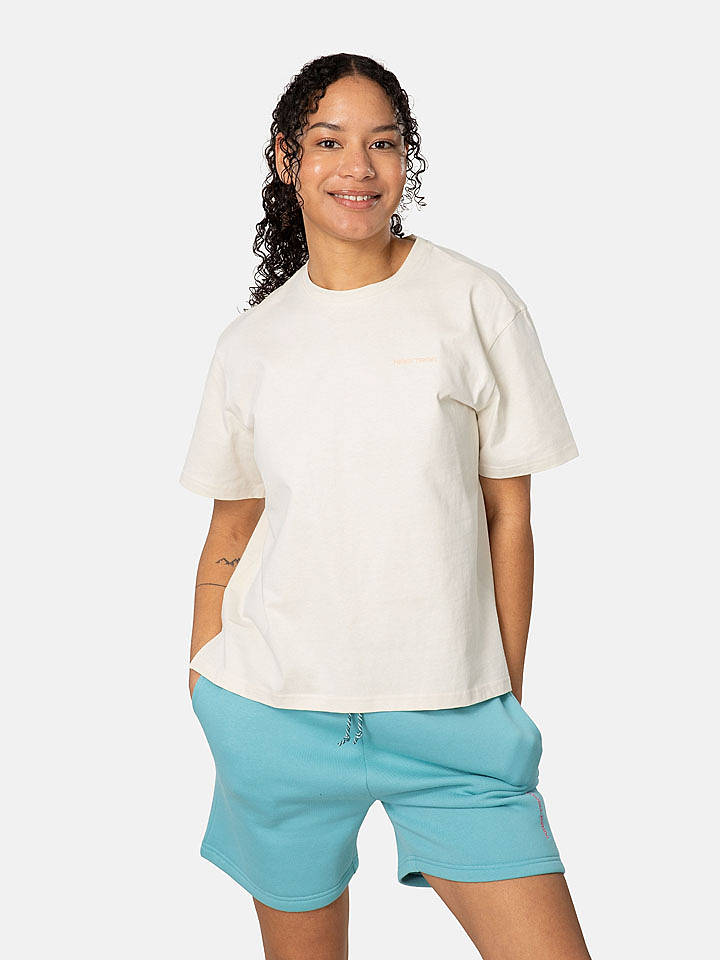 KARI TRAA Trainingsshirt "Anelie" in Creme - XL