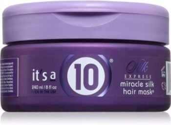 it's a 10 Miracle Silk Hair mask máscara de nutrição profunda 240 ml. Miracle Silk Hair mask