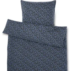 Tchibo - Winterjersey-Bettwäsche - dunkelblau