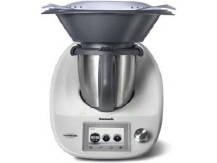 Robot multifonction - Robot de cuisine - Vorwerk - Thermomix TM5 - Bol 2.2 L - Blanc Occasion - Reconditionné – État correct