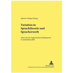Variation in Sprachtheorie und Spracherwerb, Fachbücher