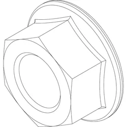 6kt-Mutter M4 (10x) - 8738804990