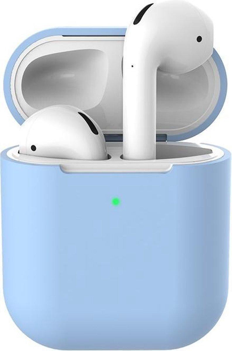 Go Go Gadget Siliconen hoesje voor AirPods in pastelblauw