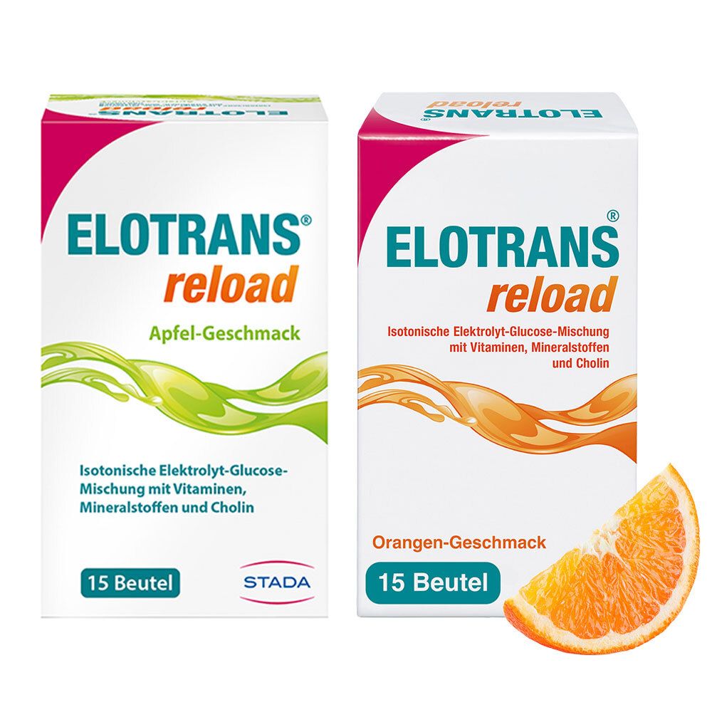 Elotrans reload Apfel + Orange 1 St